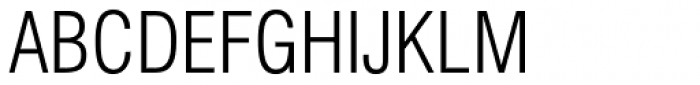 Helvetica Pro Light Condensed Font UPPERCASE