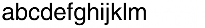 Helvetica Pro Regular Font LOWERCASE