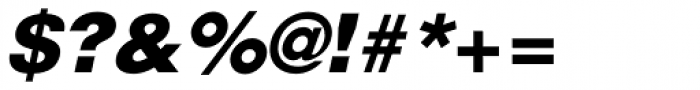 Helvetica Std Black Oblique Font OTHER CHARS