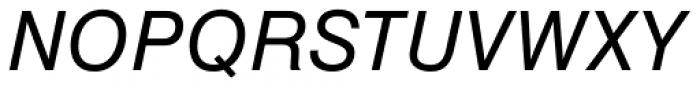 Helvetica Std Oblique Font UPPERCASE