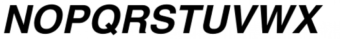 Helvetica Std Textbook Bold Oblique Font UPPERCASE
