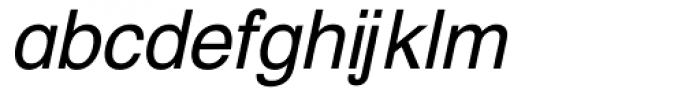 Helvetica Textbook Oblique Font LOWERCASE