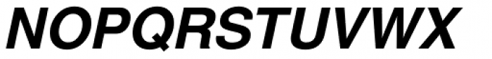 Helvetica World Bold Italic Font UPPERCASE