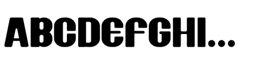 Hemmo Regular Font UPPERCASE