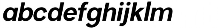Hempa Sans Bold Italic Font LOWERCASE