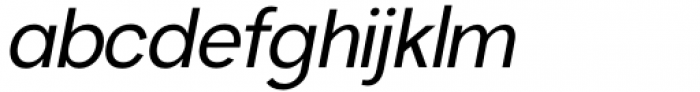 Hempa Sans Regular Italic Font LOWERCASE