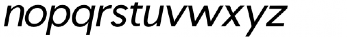 Hempa Sans Regular Italic Font LOWERCASE