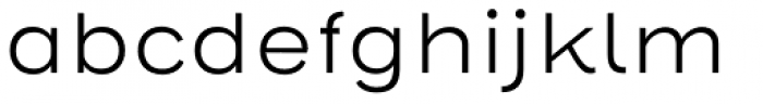 Henderson Sans Basic Light Font LOWERCASE