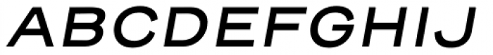 Henderson Sans Basic Semi Bold Italic Font UPPERCASE