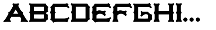 Henir Font UPPERCASE