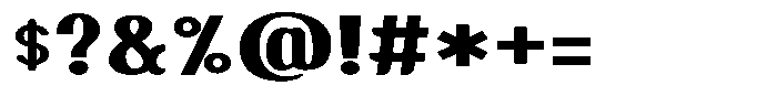 Henkei Grotesk Extra Bold Font OTHER CHARS