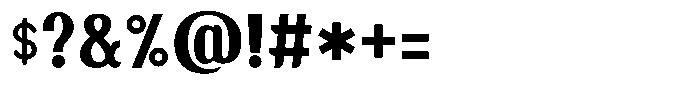 Henkei Grotesk Regular Font OTHER CHARS