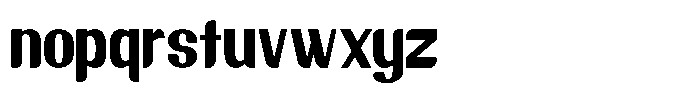 Henkei Grotesk Regular Font LOWERCASE