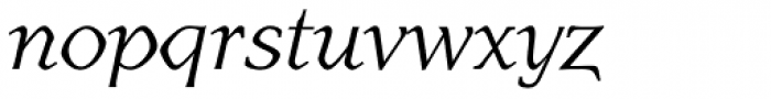 Henman Italic Font LOWERCASE