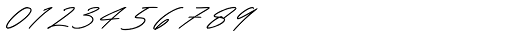 Henretta Signature Regular Font OTHER CHARS