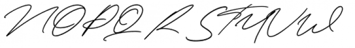 Henretta Signature Regular Font UPPERCASE
