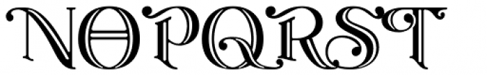 Henrician Swash Font UPPERCASE