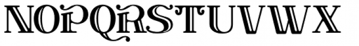 Henrician Swash Font LOWERCASE