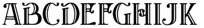 Henrician Font UPPERCASE