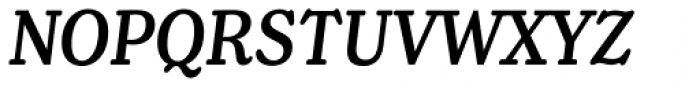Henriette Condensed Medium Italic Font UPPERCASE