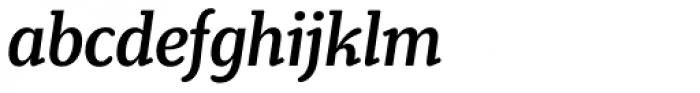 Henriette Condensed Medium Italic Font LOWERCASE