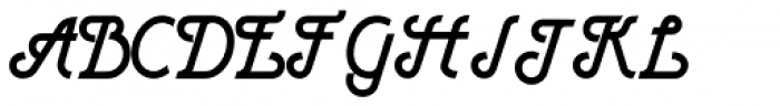 Henry Bold Italic Font LOWERCASE