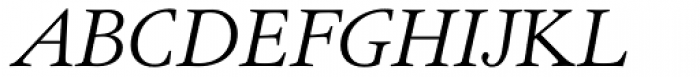 Henry Italic OSF Font UPPERCASE