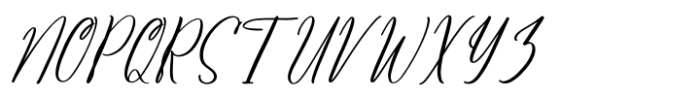 Henryta Bradley Regular Font UPPERCASE