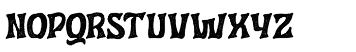 Hepives Texture Font UPPERCASE