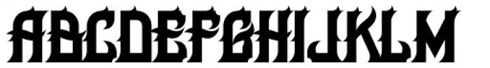 Her Majesty Font UPPERCASE