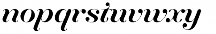 Hera Big Regular Italic Font LOWERCASE