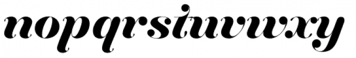 Hera Big SemiBold Italic Font LOWERCASE