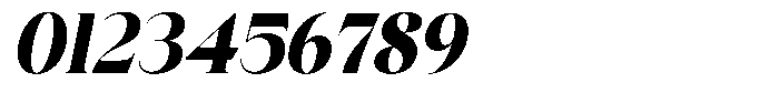 Herald Dongue Italic Font OTHER CHARS