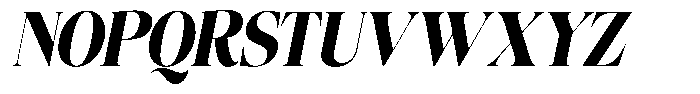 Herald Dongue Italic Font UPPERCASE