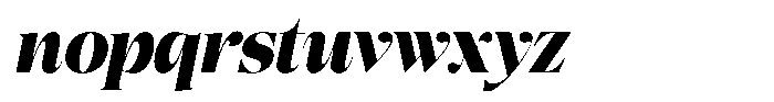 Herald Dongue Italic Font LOWERCASE