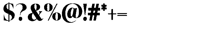 Herald Dongue Regular Font OTHER CHARS