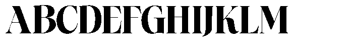 Herald Dongue Regular Font UPPERCASE