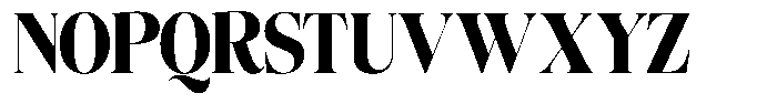 Herald Dongue Regular Font UPPERCASE
