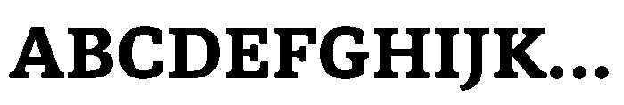 Herald News Bold Font UPPERCASE