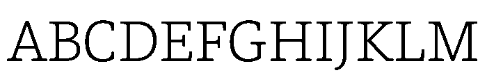 Herald News Light Font UPPERCASE