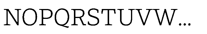 Herald News Light Font UPPERCASE