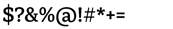 Herald News Medium Font OTHER CHARS