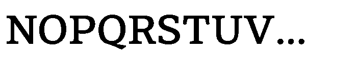 Herald News Medium Font UPPERCASE