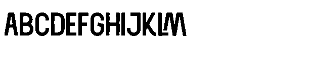 Herald Town Font UPPERCASE