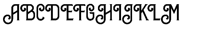 Heralon Regular Font UPPERCASE