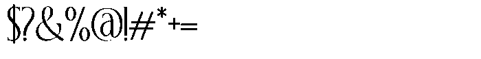 Heranch Font OTHER CHARS