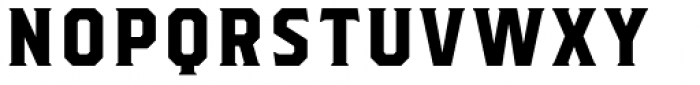 Herchey Serif Font UPPERCASE