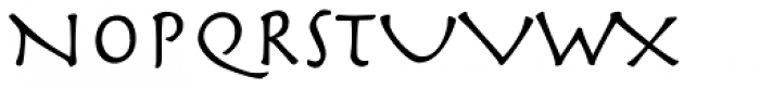 Herculanum Pro Roman Font UPPERCASE