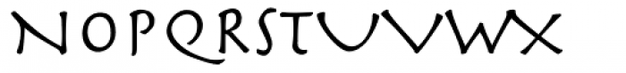 Herculanum Font UPPERCASE