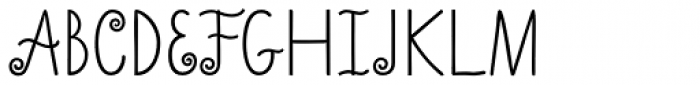 Hercule Medium Font UPPERCASE